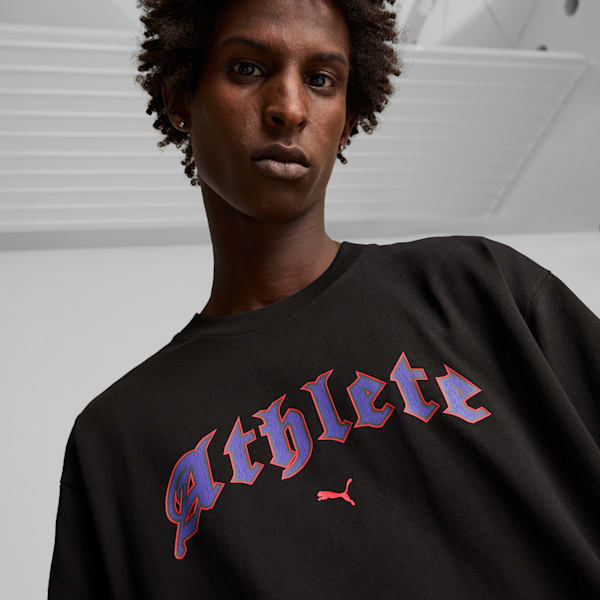 GRAPHICS "Athlete" Tee Men, PUMA Black, extralarge